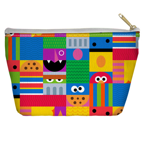 Sesame Street/squares - Accessory Pouch