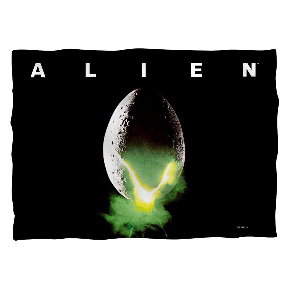 Alien/poster (front/back Print)-pillow Case-white