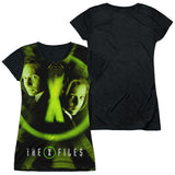 Junior Cap Sleeve 100% Poly Black Back