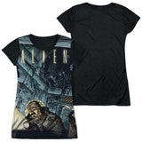 Junior Cap Sleeve 100% Poly Black Back