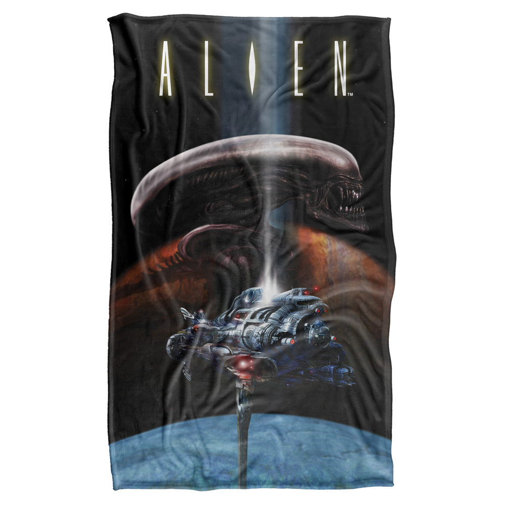 Alien/prey-silky Touch Blanket-white