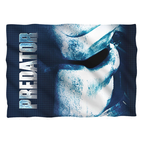 Predator/mask (front/back Print)-pillow Case-white