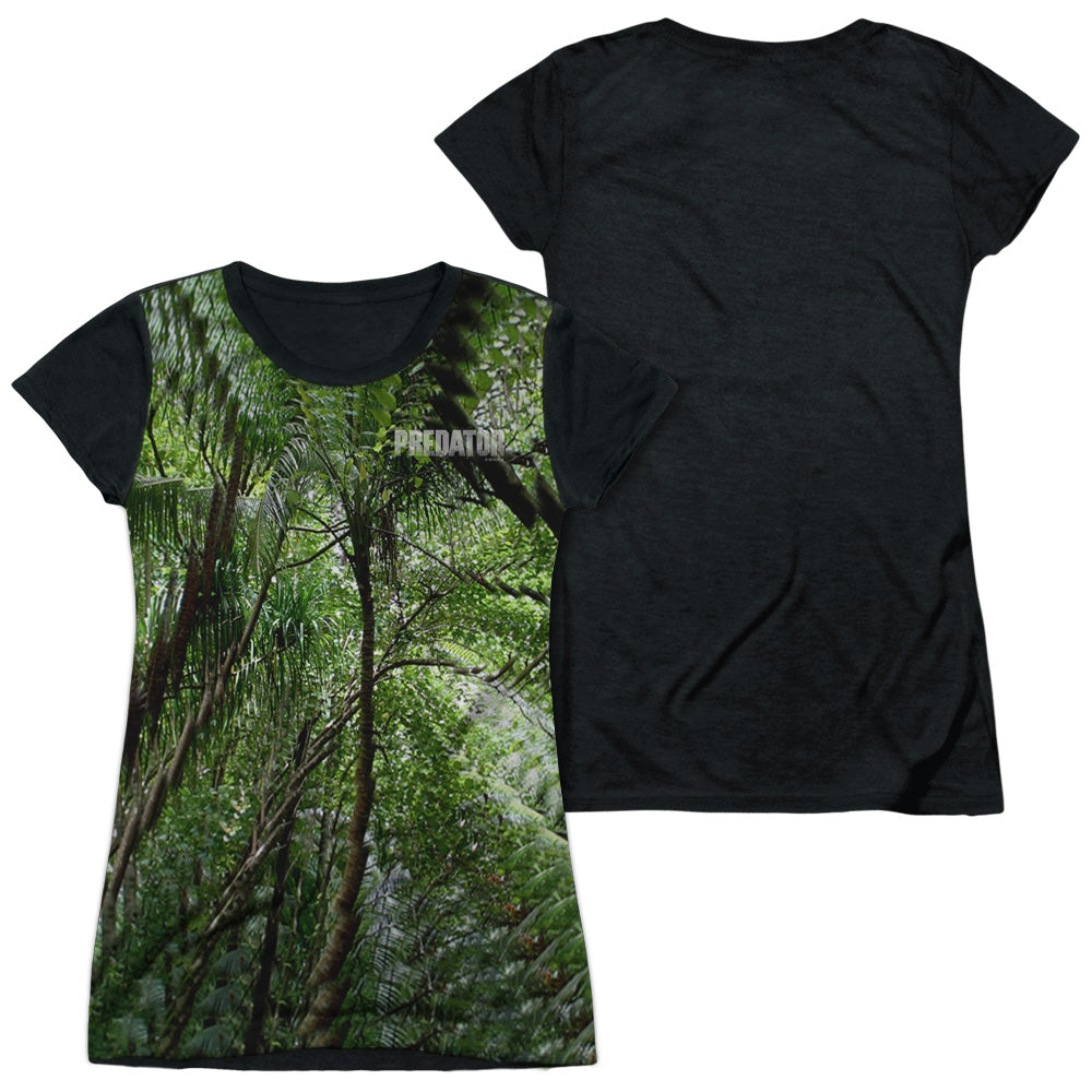 Junior Cap Sleeve 100% Poly Black Back