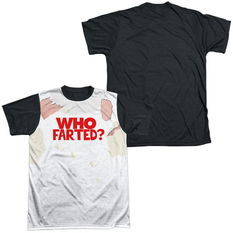 Adult Regular Fit Short Sleeve 100% Poly Black Back