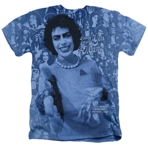 Rocky Horror Picture Show/make You A Man-adult Heather-light Blue