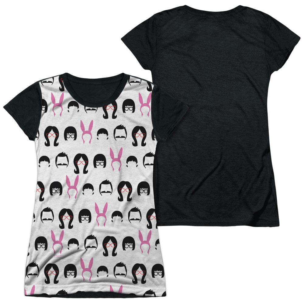 Junior Cap Sleeve 100% Poly Black Back