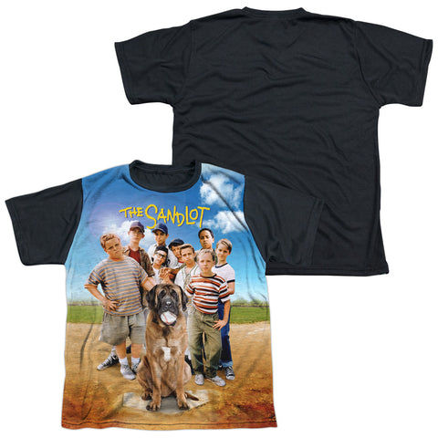 Youth Short Sleeve 100% Poly Black Back