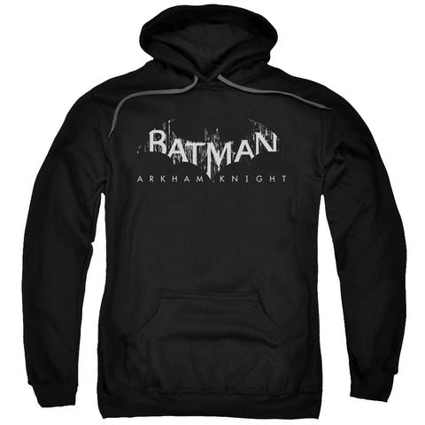 Batman Arkham Knight/ak Splinter Logo-adult Pull-over Hoodie-black