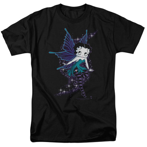 Betty Boop/sparkle Fairy - S/s Adult 18/1 - Black