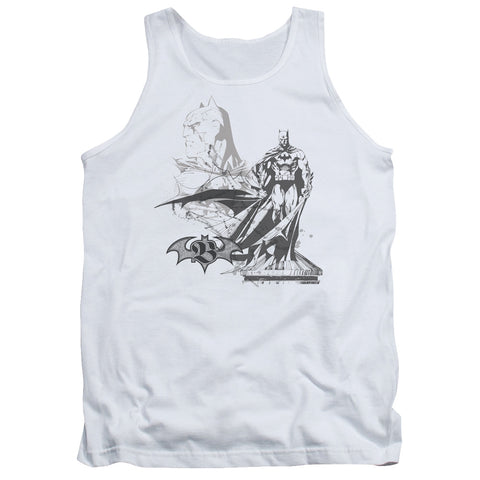 Batman/overseer - Adult Tank - White