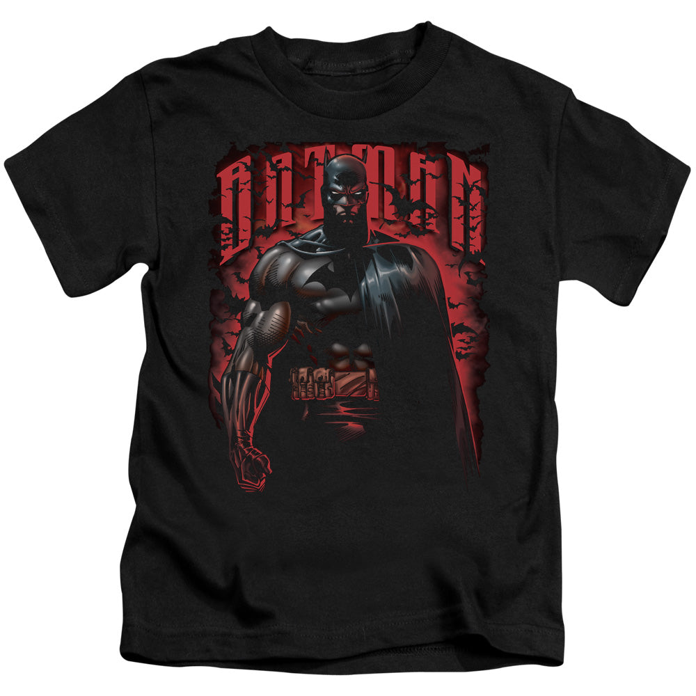 Batman/red Knight - S/s Juvenile 18/1 - Black