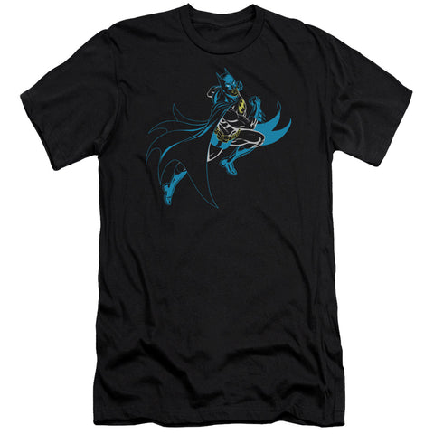 Batman/neon Batman - S/s Adult 30/1 - Black