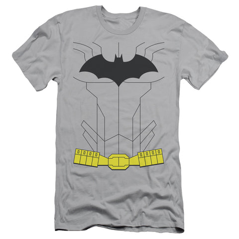 Batman/new Batman Uniform - S/s Adult 30/1 - Silver