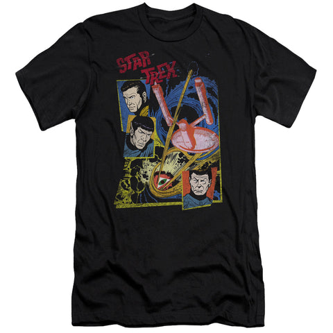 Star Trek/eye Of The Storm - S/s Adult 30/1 - Black