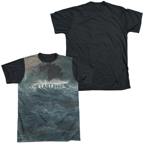 Last Ship/out To Sea 2-s/s Adult White Front Black Back  -white