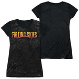 Junior Cap Sleeve 100% Poly Black Back