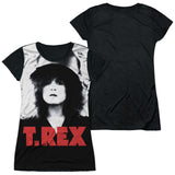 Junior Cap Sleeve 100% Poly Black Back