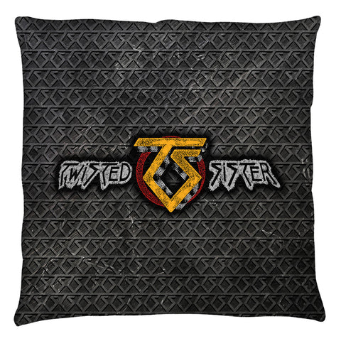 Twisted Sister/twisted Metal - Throw Pillow
