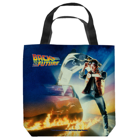 BACK TO THE FUTURE-BTTF POSTER - TOTE BAG - 16x16