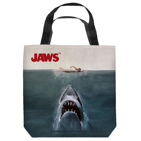 JAWS-JAWS POSTER  - TOTE BAG - 16x16