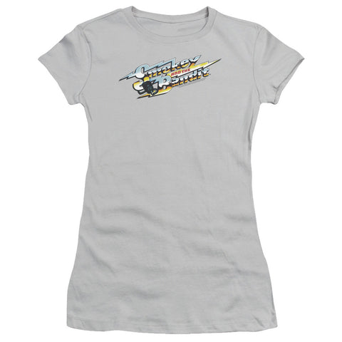 Juniors Sheer Cap Sleeve