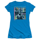 Juniors Sheer Cap Sleeve