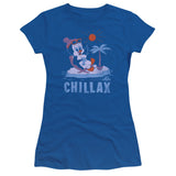 Juniors Sheer Cap Sleeve