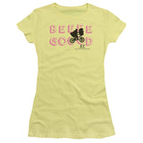 Juniors Sheer Cap Sleeve
