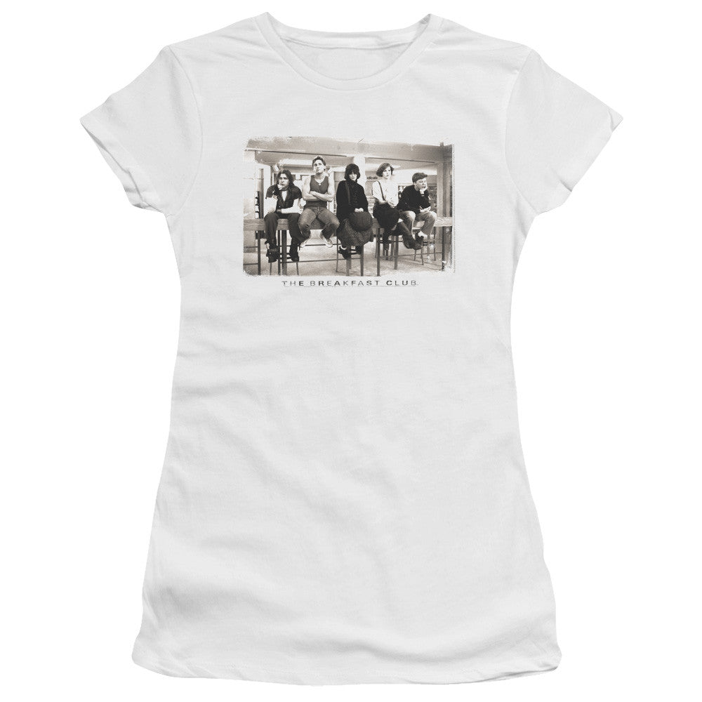 Juniors Sheer Cap Sleeve