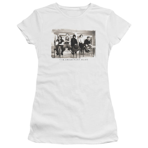 Juniors Sheer Cap Sleeve