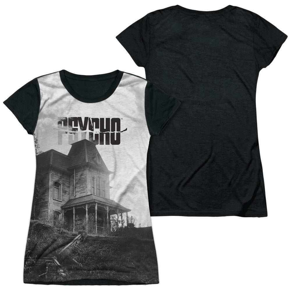 Junior Cap Sleeve 100% Poly Black Back