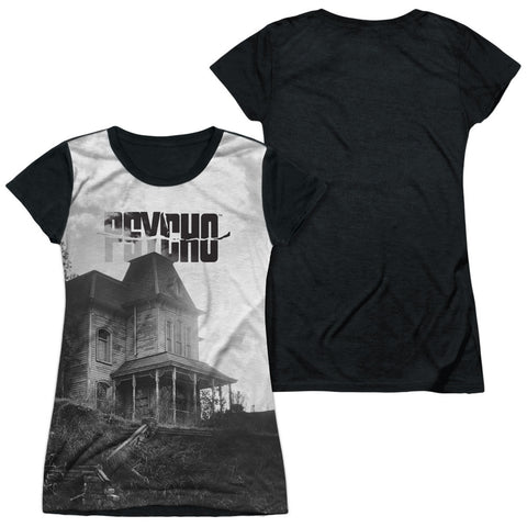 Junior Cap Sleeve 100% Poly Black Back