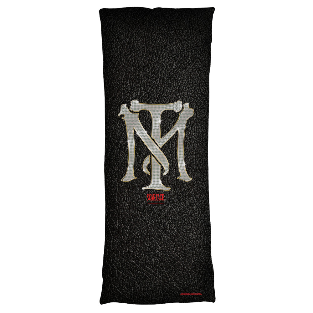 SCARFACE-MONOGRAM - MICROFIBER BODY PILLOW - 18x54