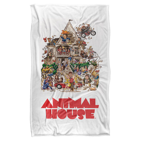 Animal House/poster-silky Touch Blanket-white