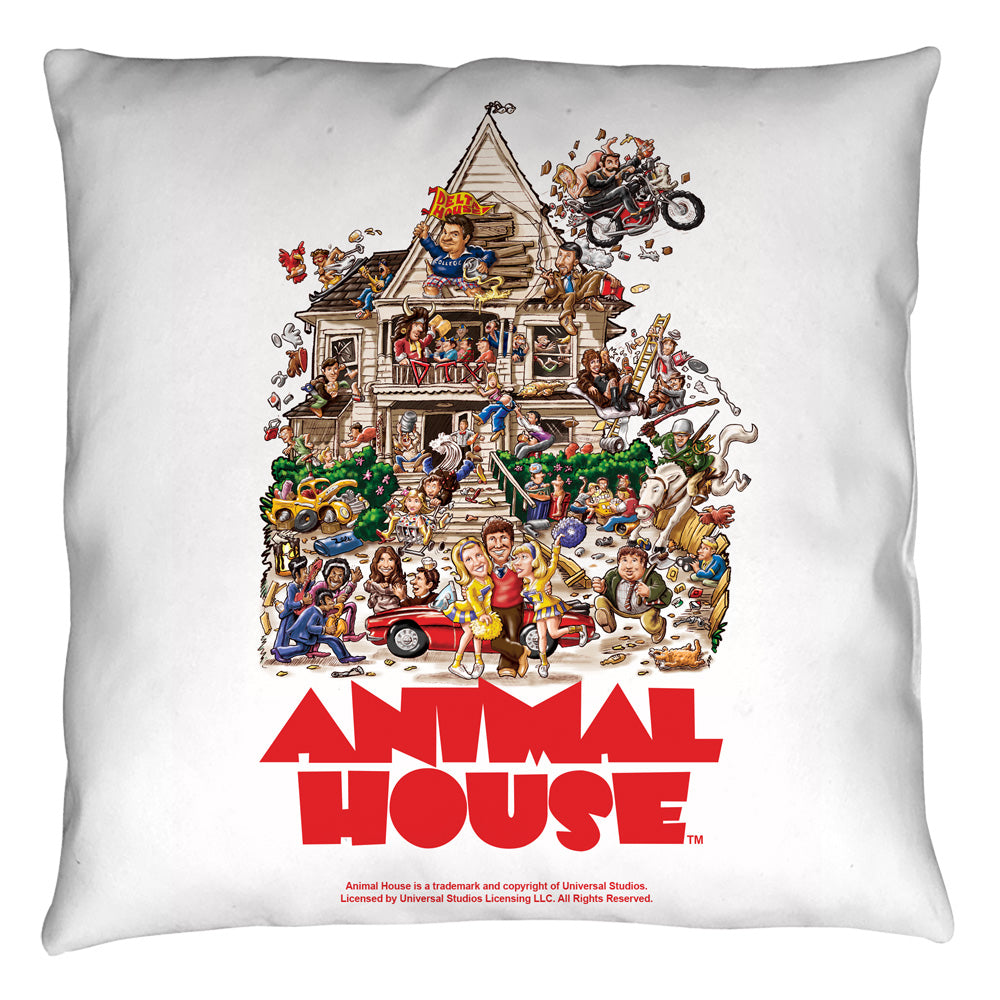 Animal House/poster - Throw Pillow