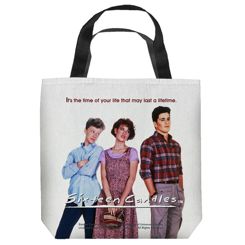 SIXTEEN CANDLES-POSTER - TOTE BAG - 13x13