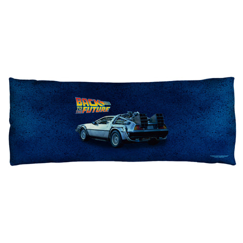 BACK TO THE FUTURE-DELOREAN - MICROFIBER BODY PILLOW - 18x54