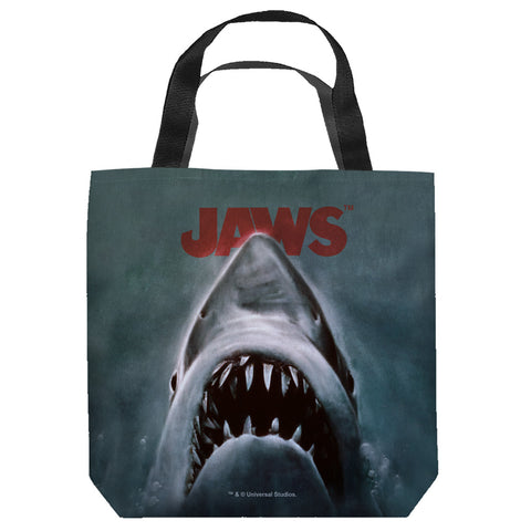 JAWS-SHARK - TOTE BAG - 13x13