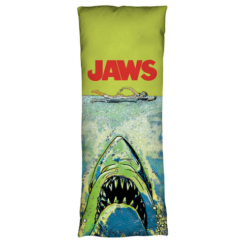 JAWS-ATTACK - MICROFIBER BODY PILLOW - 18x54