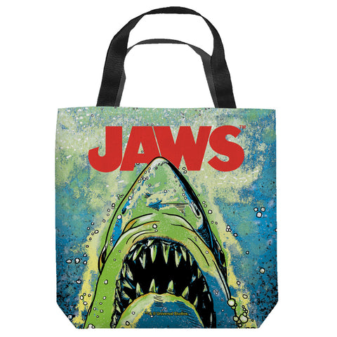 JAWS-ATTACK - TOTE BAG - 13x13