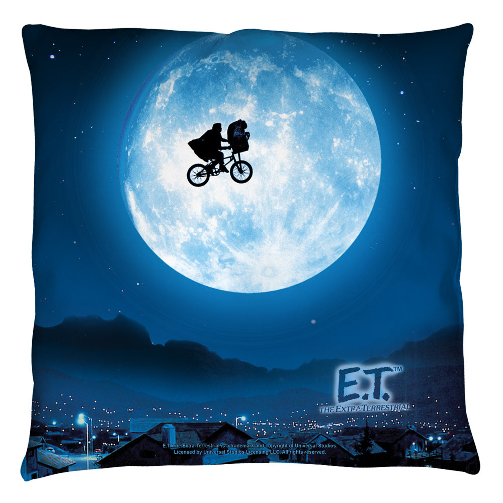 Et/moon - Throw Pillow