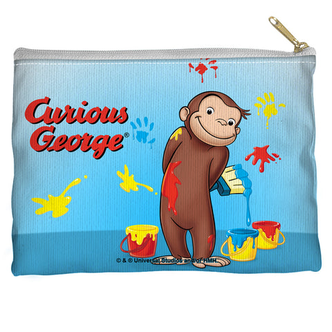 Curious George/paint - Accessory Pouch