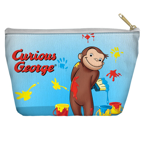 Curious George/paint - Accessory Pouch