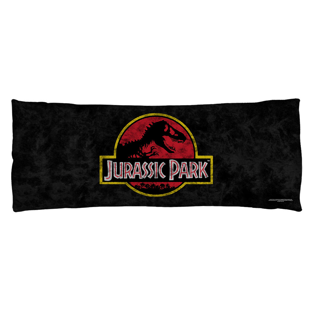 JURASSIC PARK-CLASSIC LOGO - MICROFIBER BODY PILLOW - 18x54