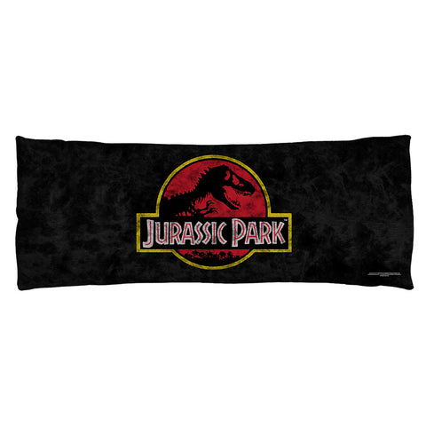 JURASSIC PARK-CLASSIC LOGO - MICROFIBER BODY PILLOW - 18x54