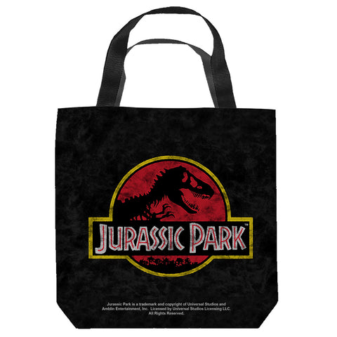 JURASSIC PARK-CLASSIC LOGO - TOTE BAG - 16x16