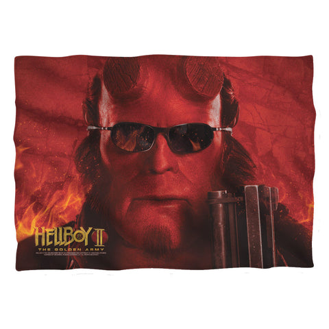 Hellboy Ii/big Red-pillow Case-white