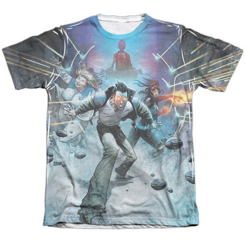 Harbinger/eyes-adult Poly/cotton S/s Tee-white