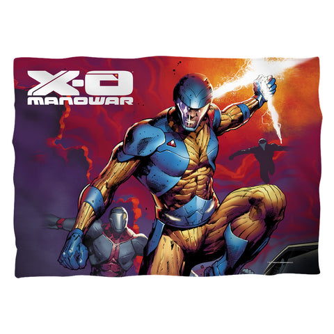 Xo Manowar/sword Of Light-pillow Case-white