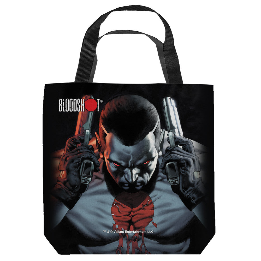 BLOODSHOT-GUNS DRAWN - TOTE BAG - 13x13